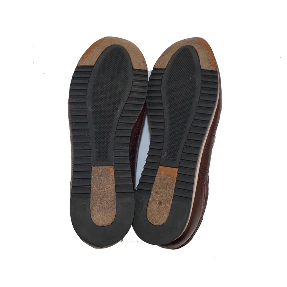 10.5 / Magnanni leather sneakers - Picture 5 of 6
